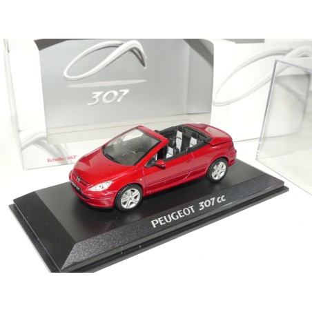 PEUGEOT 307 CC Rouge NOREV 1:43