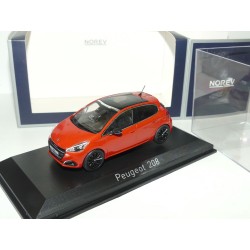 PEUGEOT 208 I Phase 2 2015 Orange NOREV 1:43