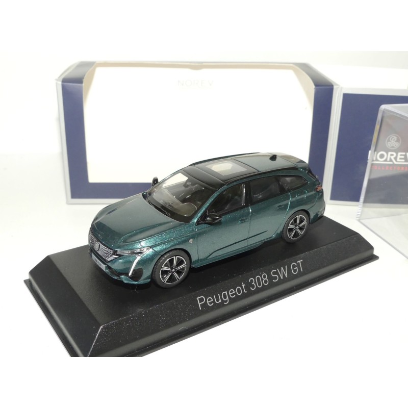 PEUGEOT 308 SW GT 2021 Bleu Avatar NOREV 1:43