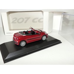 PEUGEOT 207 CC Bleu NOREV 1:43