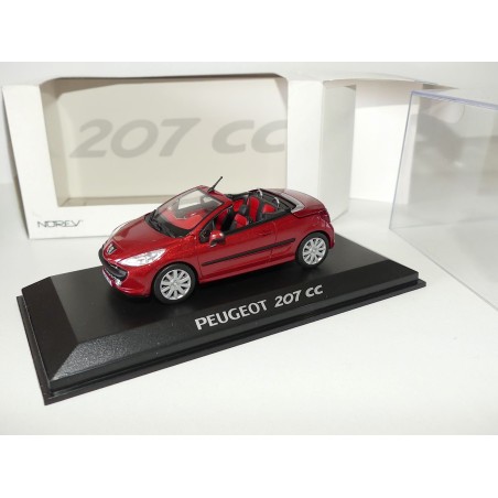 PEUGEOT 207 CC Bleu NOREV 1:43