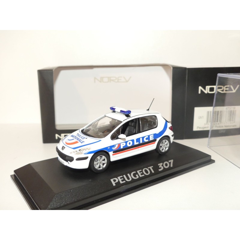 PEUGEOT 307 II POLICE NATIONALE NOREV 1:43