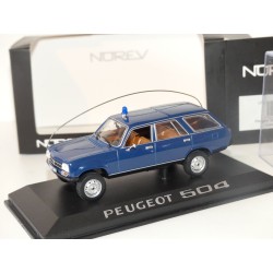 PEUGEOT 504 BREAK DANGEL GENDARMERIE NOREV 1:43