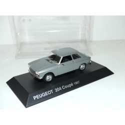 PEUGEOT 204 COUPE 1967 Gris NOREV 1:43 blister