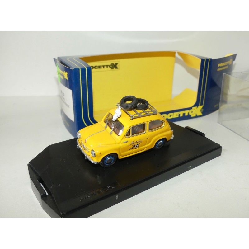 FIAT 600 D MICHELIN PROGETTOK PK 233 1:43