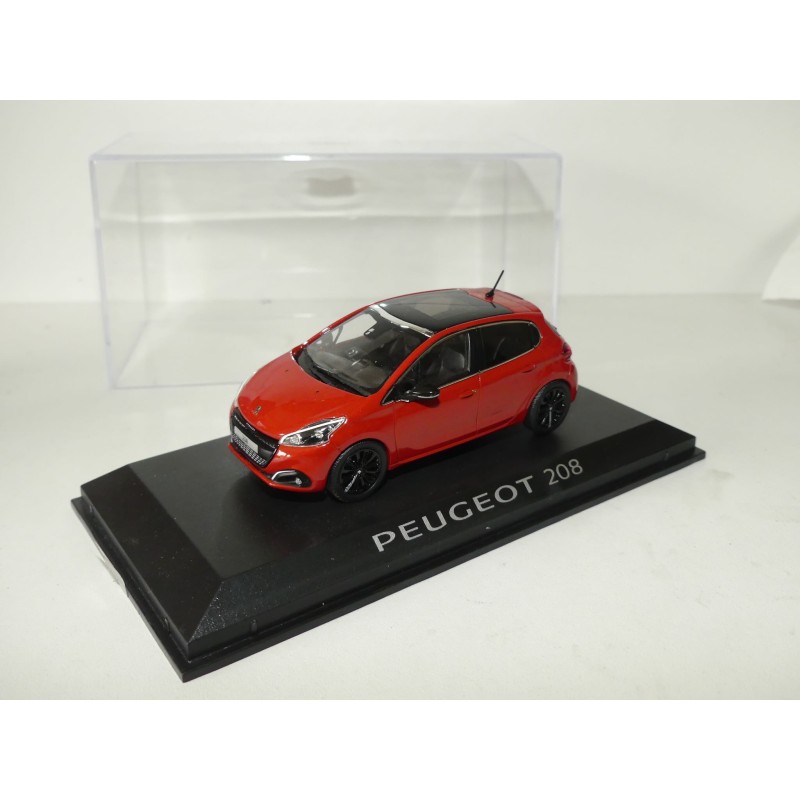 PEUGEOT 208 I Phase 2 2015 Orange NOREV 1:43