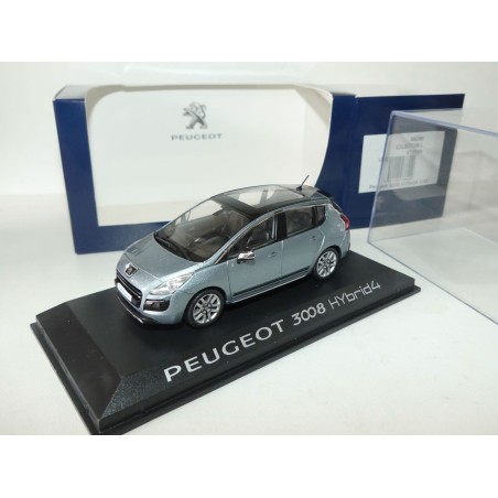 PEUGEOT 3008 HYBRID 4 Bleu NOREV 1:43