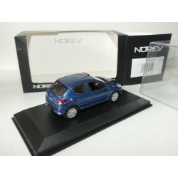 PEUGEOT 206+ PLUS Bleu NOREV 1:43