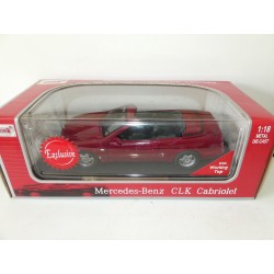 MERCEDES CLK CABRIOLET TYPE 208 Bordeaux ANSON 1:18
