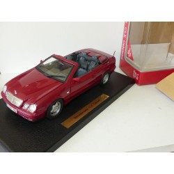 MERCEDES CLK CABRIOLET TYPE 208 Bordeaux ANSON 1:18