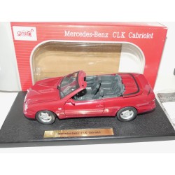 MERCEDES CLK CABRIOLET TYPE 208 Bordeaux ANSON 1:18