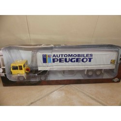 CAMION BERLIET TR 280 (1973-1982) SAVOYARDE PEUGEOT SEMI REMORQUE ALTAYA 1:43