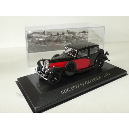 BUGATTI 57 GALIBIER 1939 Noir et Rouge ALTAYA 1:43