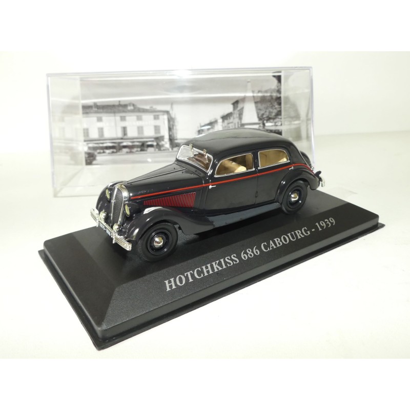 HOTCHKISS 686 CABOURG 1939 Noir ALTAYA 1:43