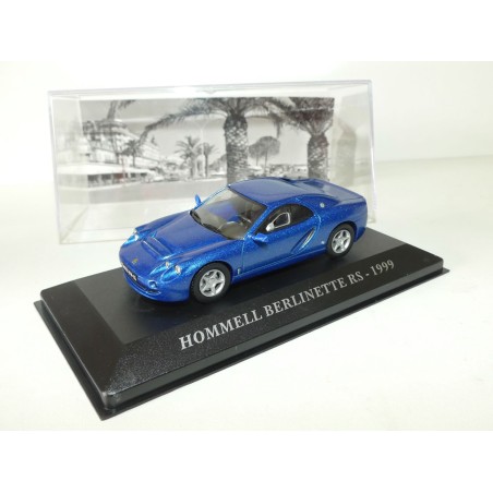 HOMMELL BERLINETTE RS 1999 Bleu ALTAYA 1:43