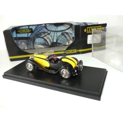 BUGATTI 55 ROADSTER 1935 Jaune et Noir LUXCAR 1:43