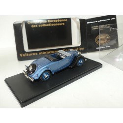 CITROEN TRACTION 7CV CABRIOLET OUVERT 1936 Bleu ELIGOR 1:43