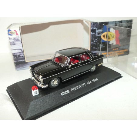 PEUGEOT 404 1960 Noir NOSTALGIE N006 1:43