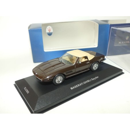 MASERATI GHIBLI SPYDER 1970 Noir IXO CLC053 1:43