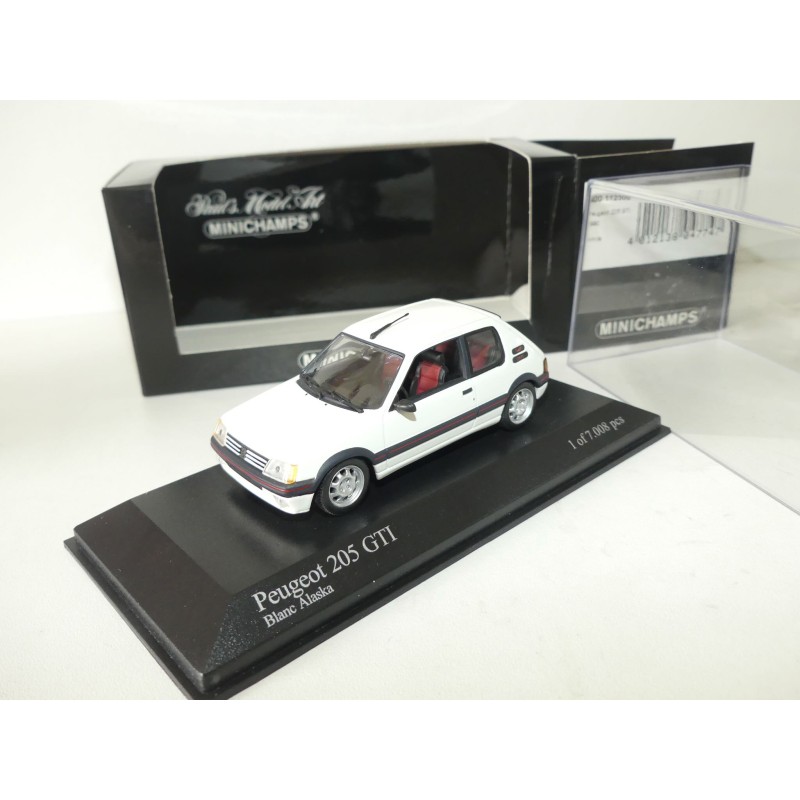 PEUGEOT 205 GTi 1,9 1990 Blanc MINICHAMPS 1:43