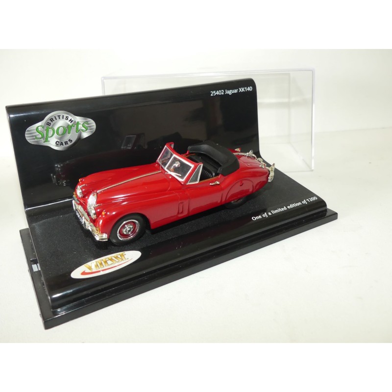 JAGUAR XK 140 Rouge VITESSE 1:43