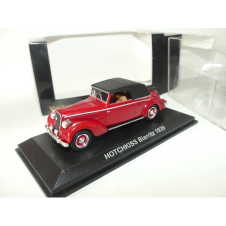 HOTCHKISS BIARRITZ 1939 Rouge NOREV 1:43 NOREV 1:43 contreboite CEC