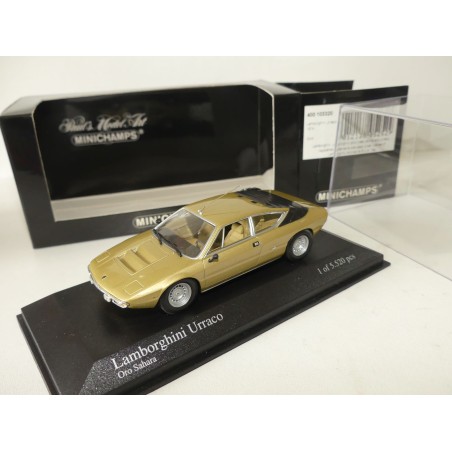 LAMBORGHINI URRACO 1974 Or Gold MINICHAMPS 1:43