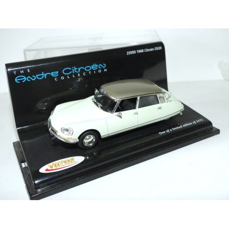 CITROEN DS 20 1968 Blanc Carrare VITESSE 1:43