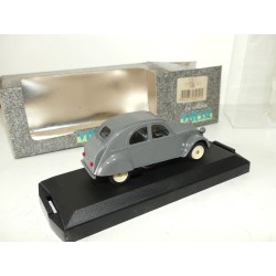 CITROEN 2CV MALLE BOMBEE 1955 Toit Fermé Gris VITESSE 525.1 1:43
