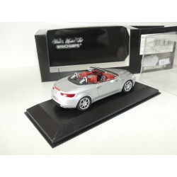 ALFA ROMEO SPIDER 2006 Gris MINICHAMPS 1:43