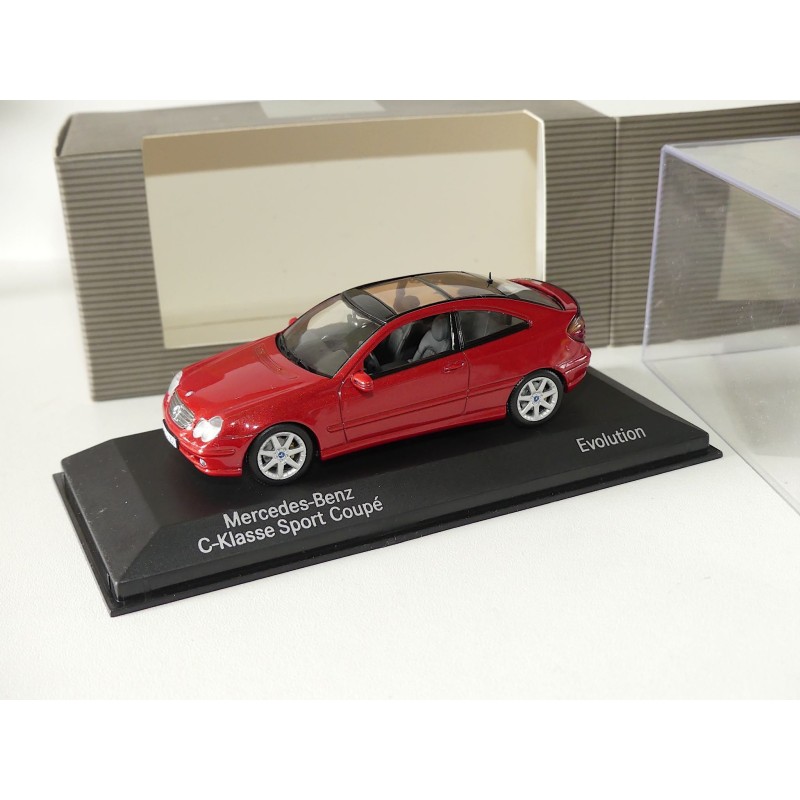 MERCEDES CLASSE C SPORT COUPE TYPE 203 Rouge MINICHAMPS 1:43