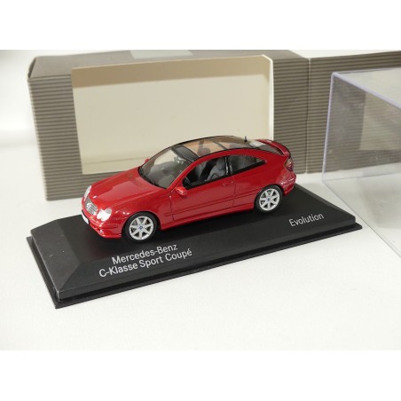 MERCEDES CLASSE C SPORT COUPE TYPE 203 Rouge MINICHAMPS 1:43