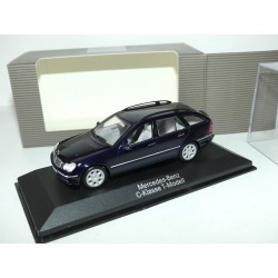 MERCEDES CLASSE C T MODEL W203 2001 Bleu Marine MINICHAMPS 1:43