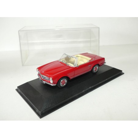 MERCEDES 280 SL PAGODE Rouge MINICHAMPS 1:43