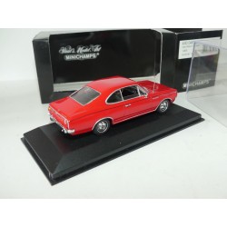 OPEL REKORD COUPE C 1966 Rouge MINICHAMPS 1:43