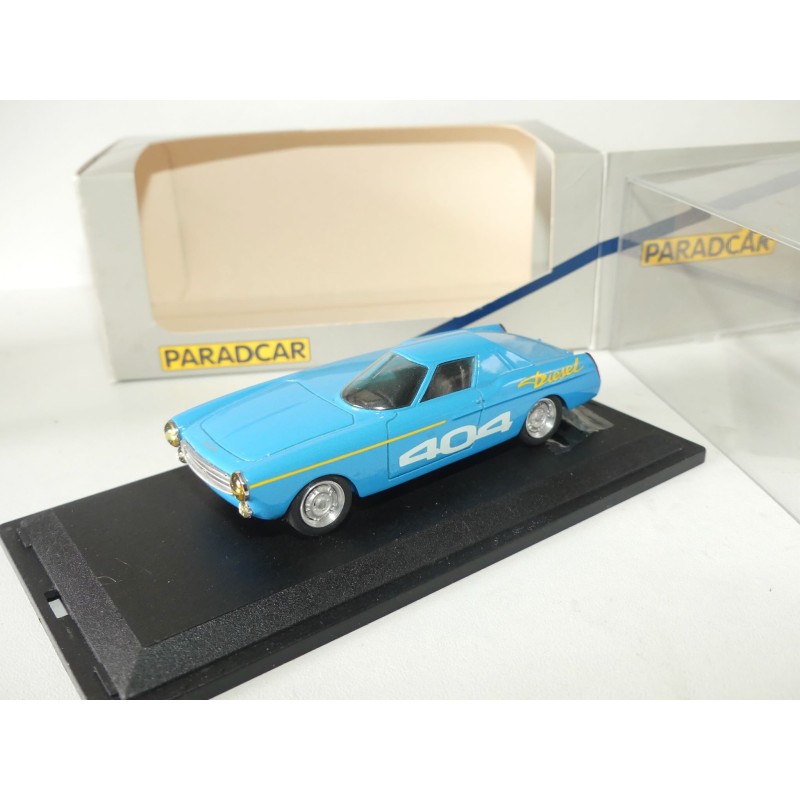 PEUGEOT 404 COUPE DIESEL RECORD PARADCAR 47 1:43