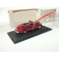PEUGEOT 203 CABRIOLET 1955 Bordeaux MINIA-CARS 43 1:43 