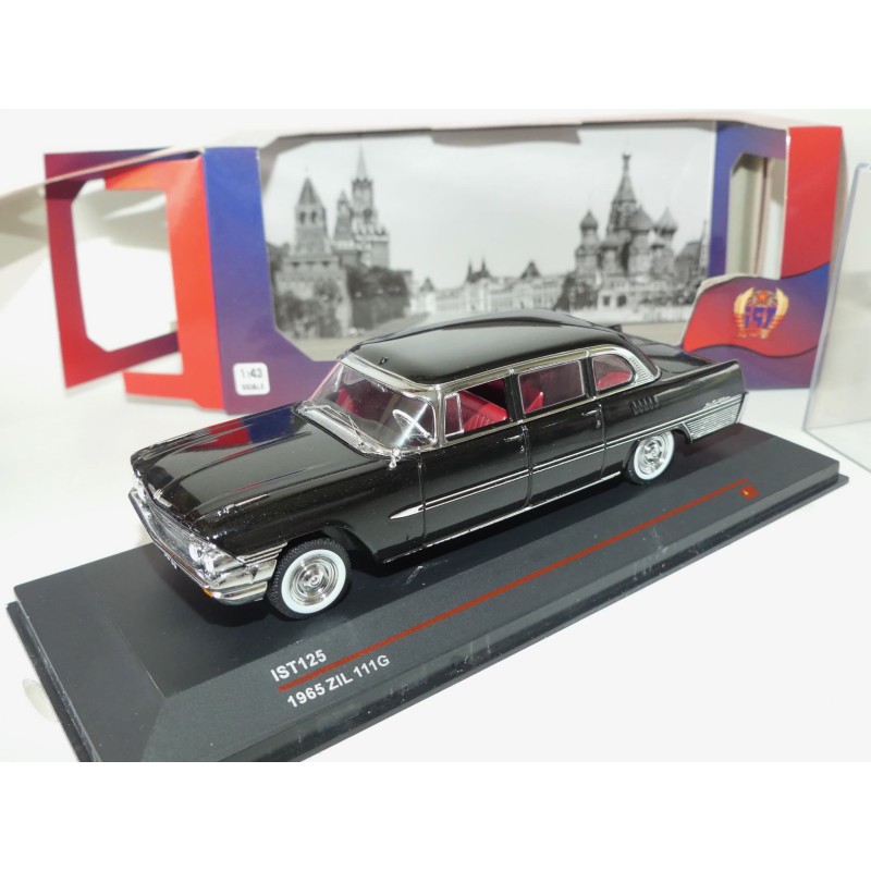 ZIL 111G 1965 LIMOUSINE Noir IST MODELS IST125 1:43