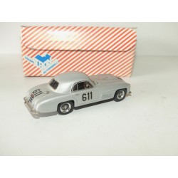 FERRARI 166 SC ALLEMANO N°611 MILLE MIGLIA 1949 KIT Monte TRON 1:43 imperfection