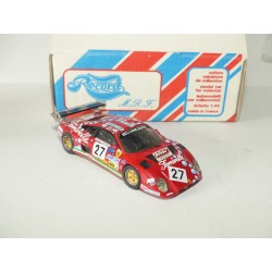 FERRARI 512 BB N°27 Le Mans 1984 KIT Monté RECORD M.R.F. 1:43