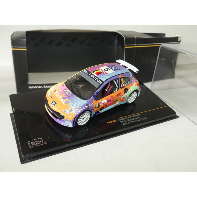 PEUGEOT 207 S2000 RALLYE D YPRES 2008 LOIX IXO RAM333 1:43