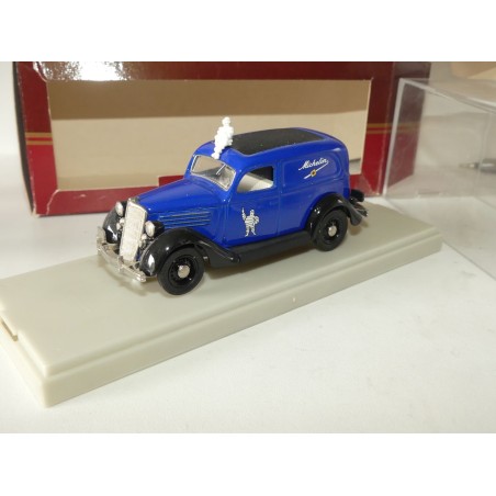 FORD FOURGONNETTE Bleu 1935 MICHELIN REXTOYS 1:43