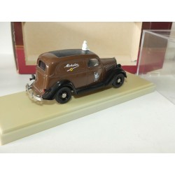 FORD FOURGONNETTE Marron 1935 MICHELIN REXTOYS 1:43