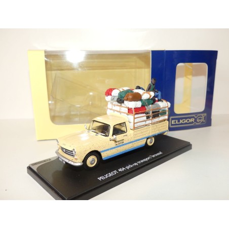 PEUGEOT 404 PICK UP TRANSPORT BROUSSE ELIGOR 1:43