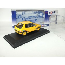 PEUGEOT 205 RALLYE UK EXPRESS YELLOW VANGUARDS VA12708 1:43