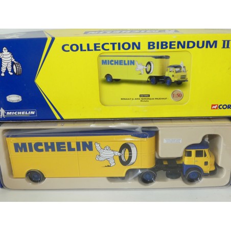 RENAULT JL AVEC REMORQUE MICHELIN CORGI 70902 1:50 manque les rétro