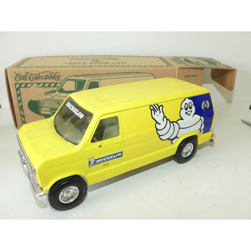 FORD VAN 1980 MICHELIN TIRELIRE ERTL ENVIRON 1:24 manque les rétro