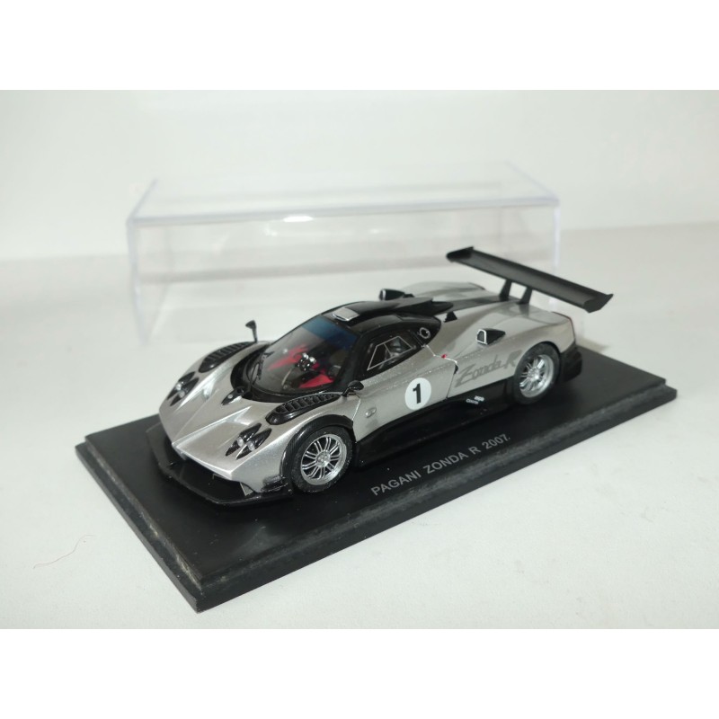 PAGANI ZONDA R 2007 Gris SPARK 1:43