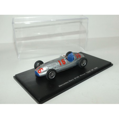 MERCEDES W165 N°16 GP DE TRIPOLI 1939 H. LANG SPARK S1033 1:43