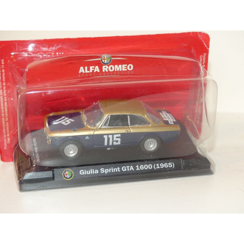 ALFA ROMEO GIULIA SPRINT GTA 1600 1965 PRESSE 1:43 sous blister